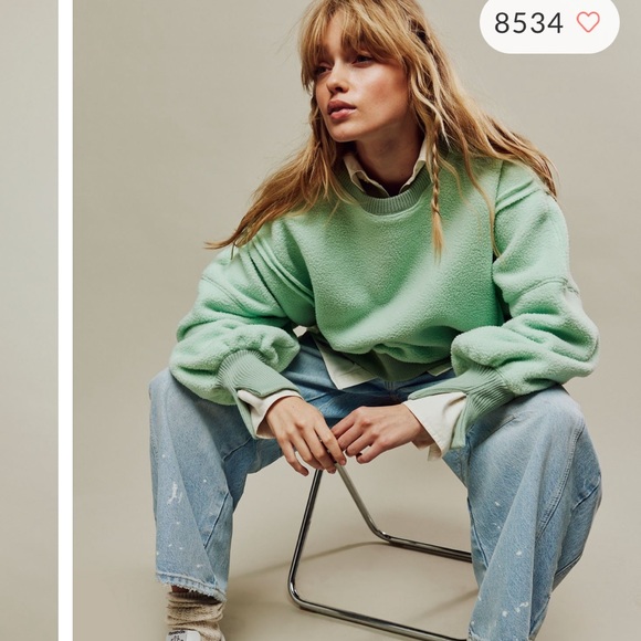 🧚♀️NWT We the Free COZY Camden S in Misty Jade She’s OVERSIZED &Adorab… - Picture 12 of 12